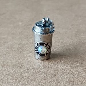 🌷 Charmalong By Bead Landing Coffee Cup Charm / Stitch Marker ☕️